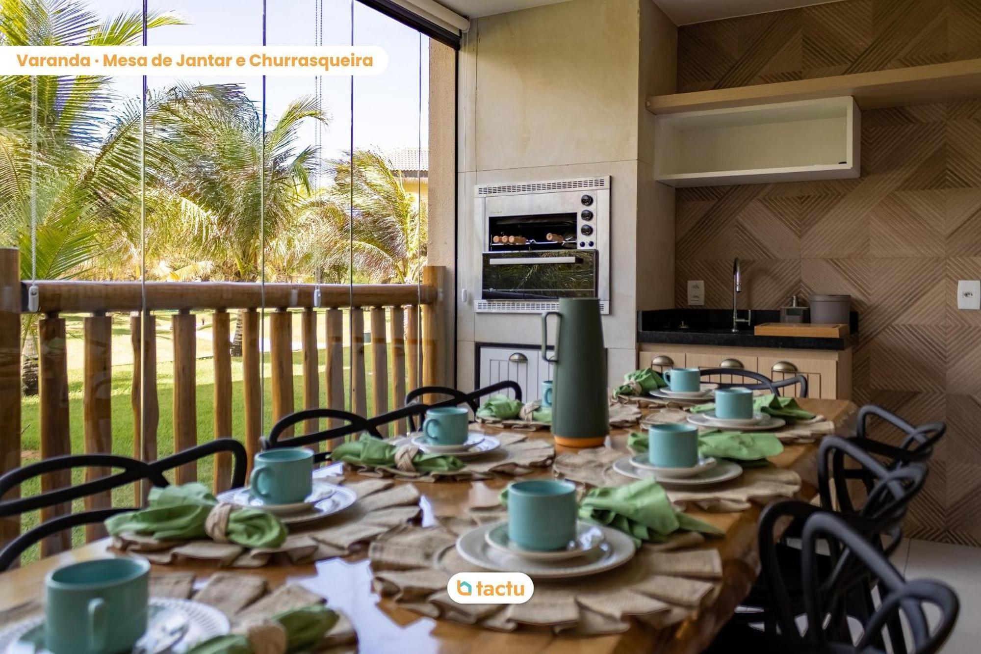 Terreo Enorme Luxuoso No Vg Sun Cumbuco Por Tactu Villa Exterior foto