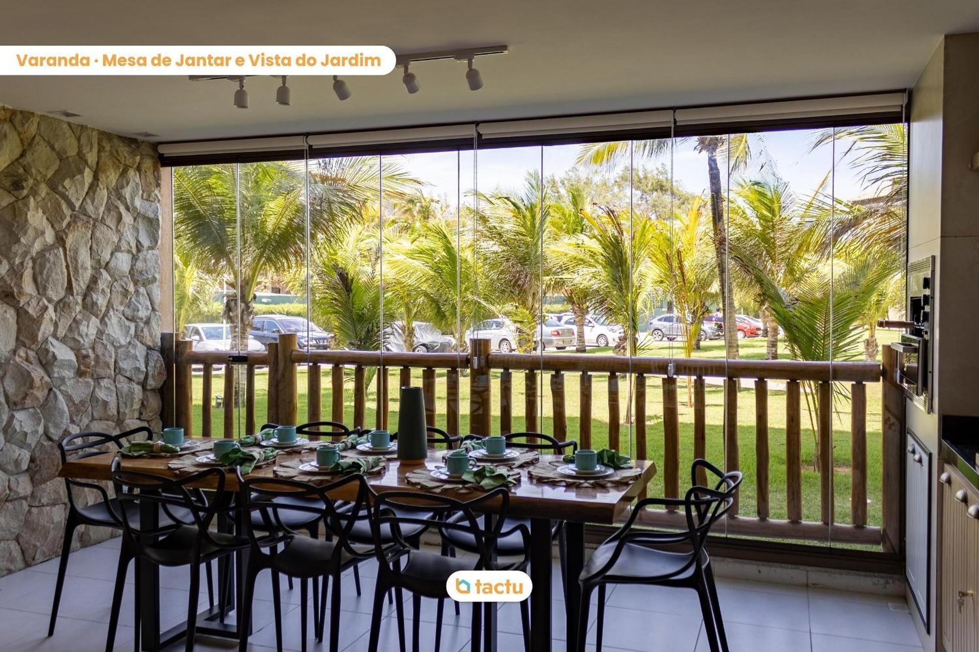 Terreo Enorme Luxuoso No Vg Sun Cumbuco Por Tactu Villa Exterior foto